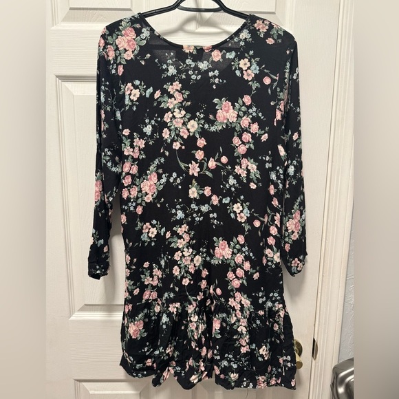 Stash floral short sleeve button down dress from the‎ 90’s size 13/14 - Picture 2 of 10